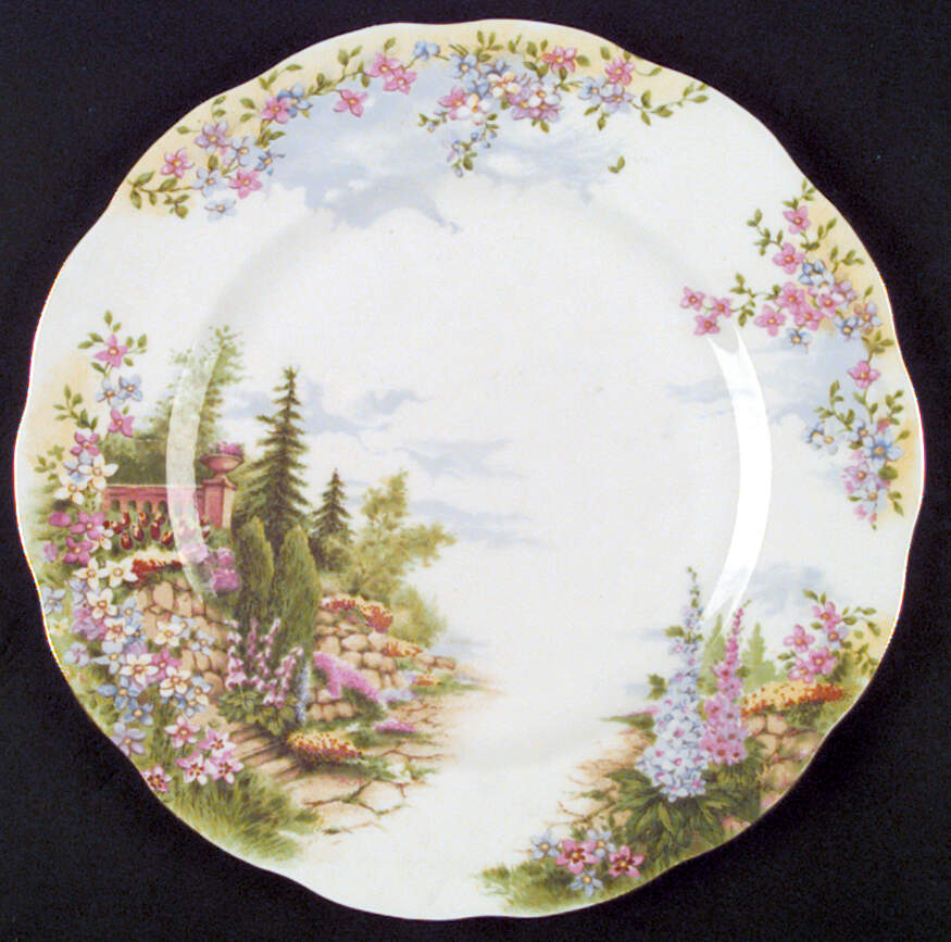 Kentish Rockery Dinner Plate by Royal Albert-1