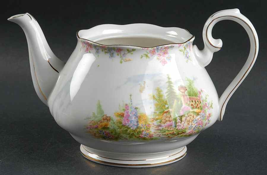 Kentish Rockery Small Teapot No Lid by Royal Albert-1