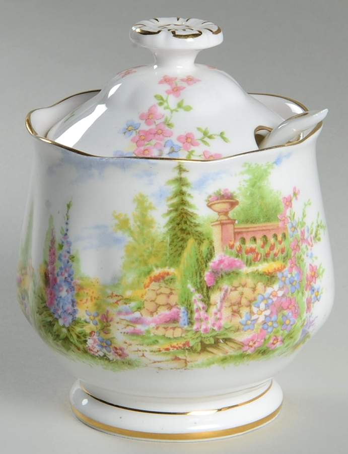 Kentish Rockery Marmalade & Lid by Royal Albert-1