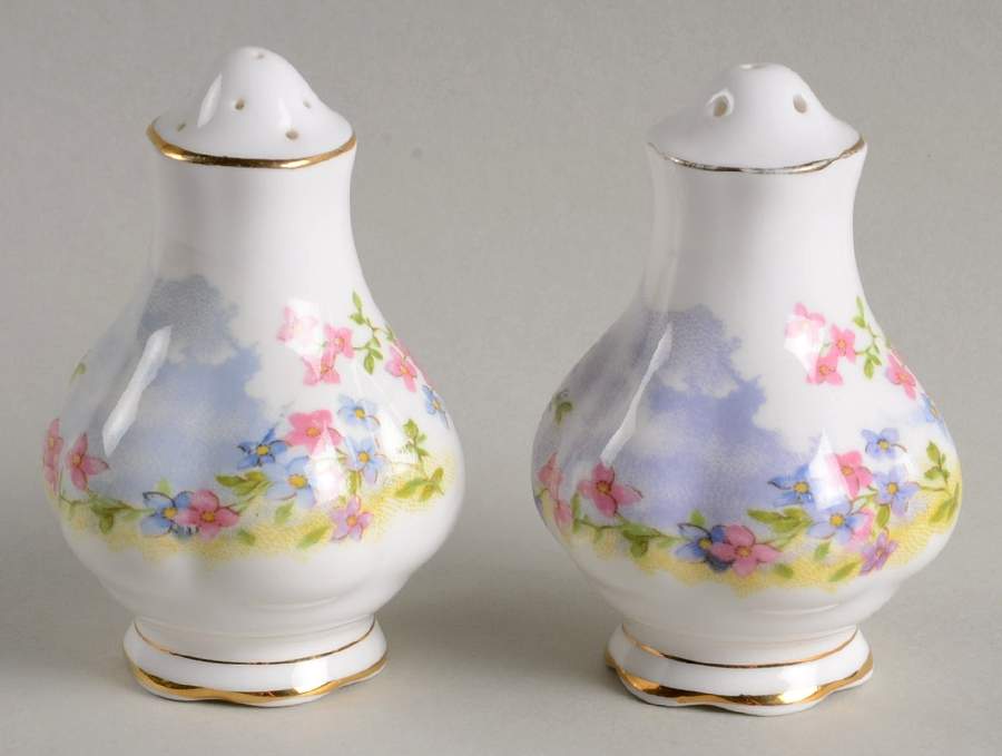 Kentish Rockery Salt & Pepper Set by Royal Albert-1