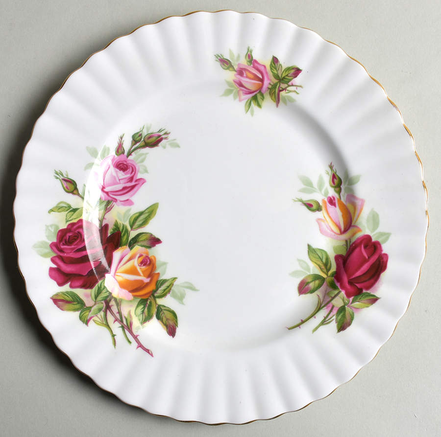Kings Ransom Salad Plate by Royal Albert-1