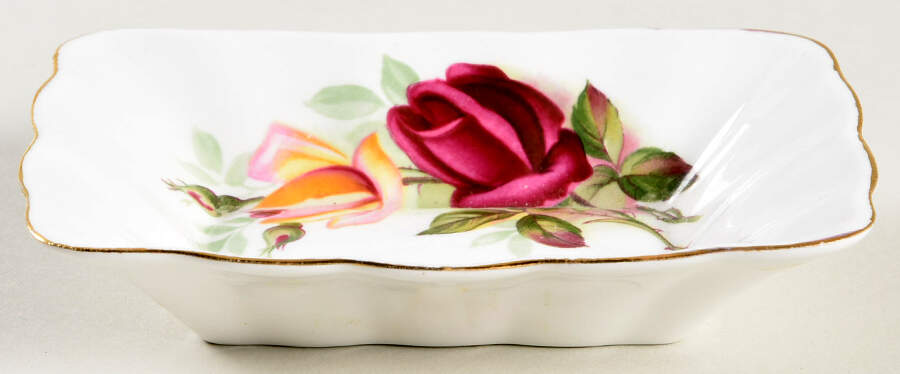 Kings Ransom Small Square Sweet Meat Dish by Royal Albert-1