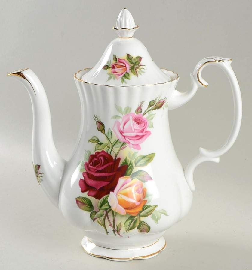 Kings Ransom Coffee Pot & Lid by Royal Albert-1