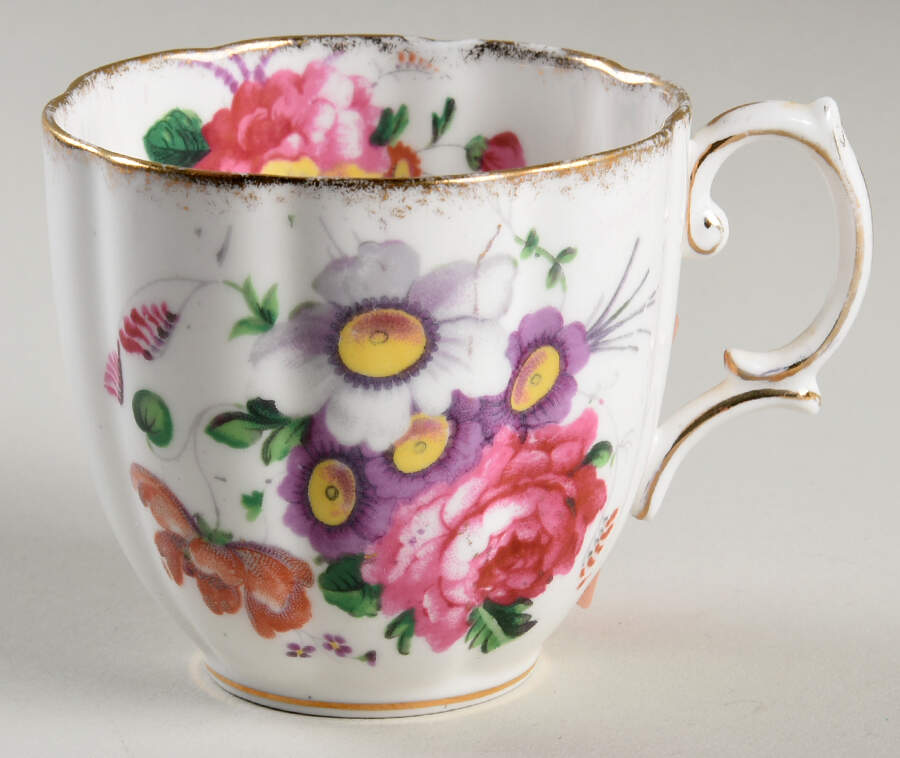 Lady Angela (Sprayed Gold Trim) Saucer for Flat Cup by Royal Albert-1