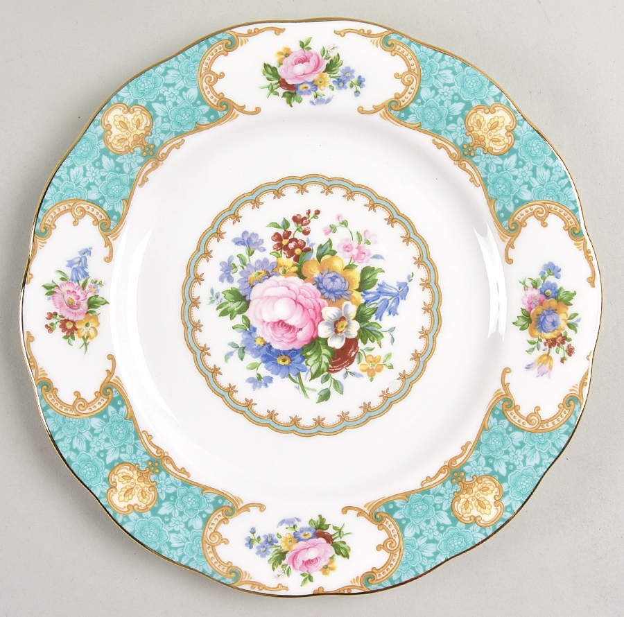 Lady Ascot Salad Plate by Royal Albert-1
