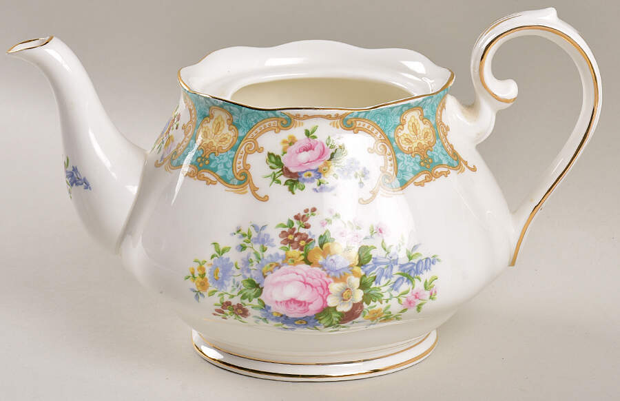 Lady Ascot Small Teapot No Lid by Royal Albert-1