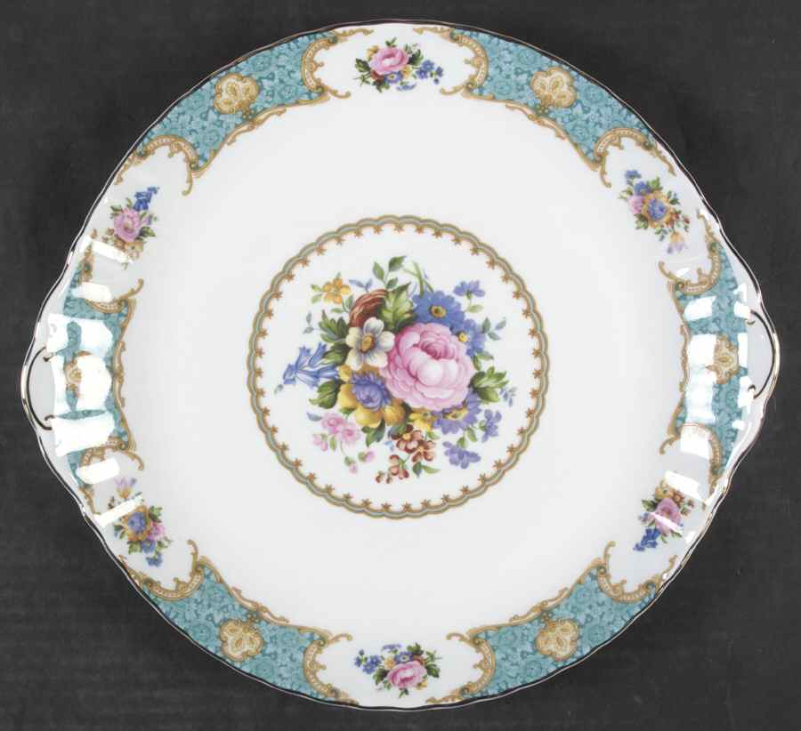 Lady Ascot Handled Cake Plate by Royal Albert-1