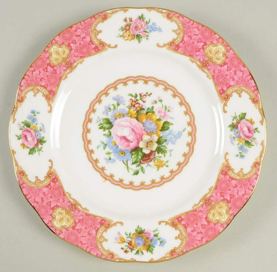 Lady Carlyle Salad Plate by Royal Albert-1