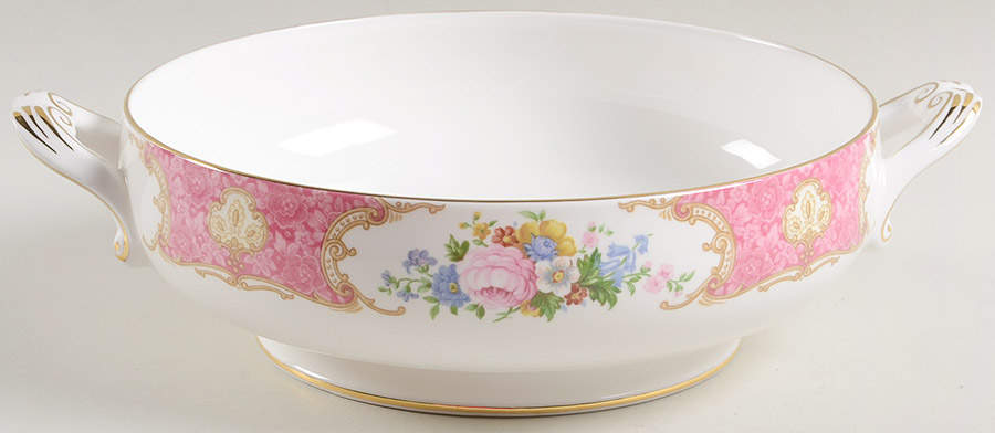 Lady Carlyle Round Vegetable No Lid by Royal Albert-1