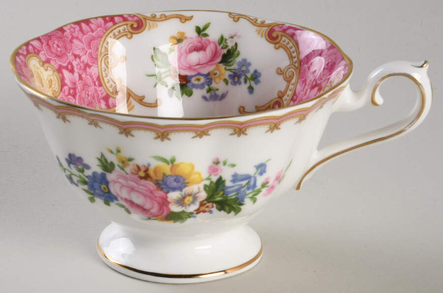Lady Carlyle Footed Cup by Royal Albert-1