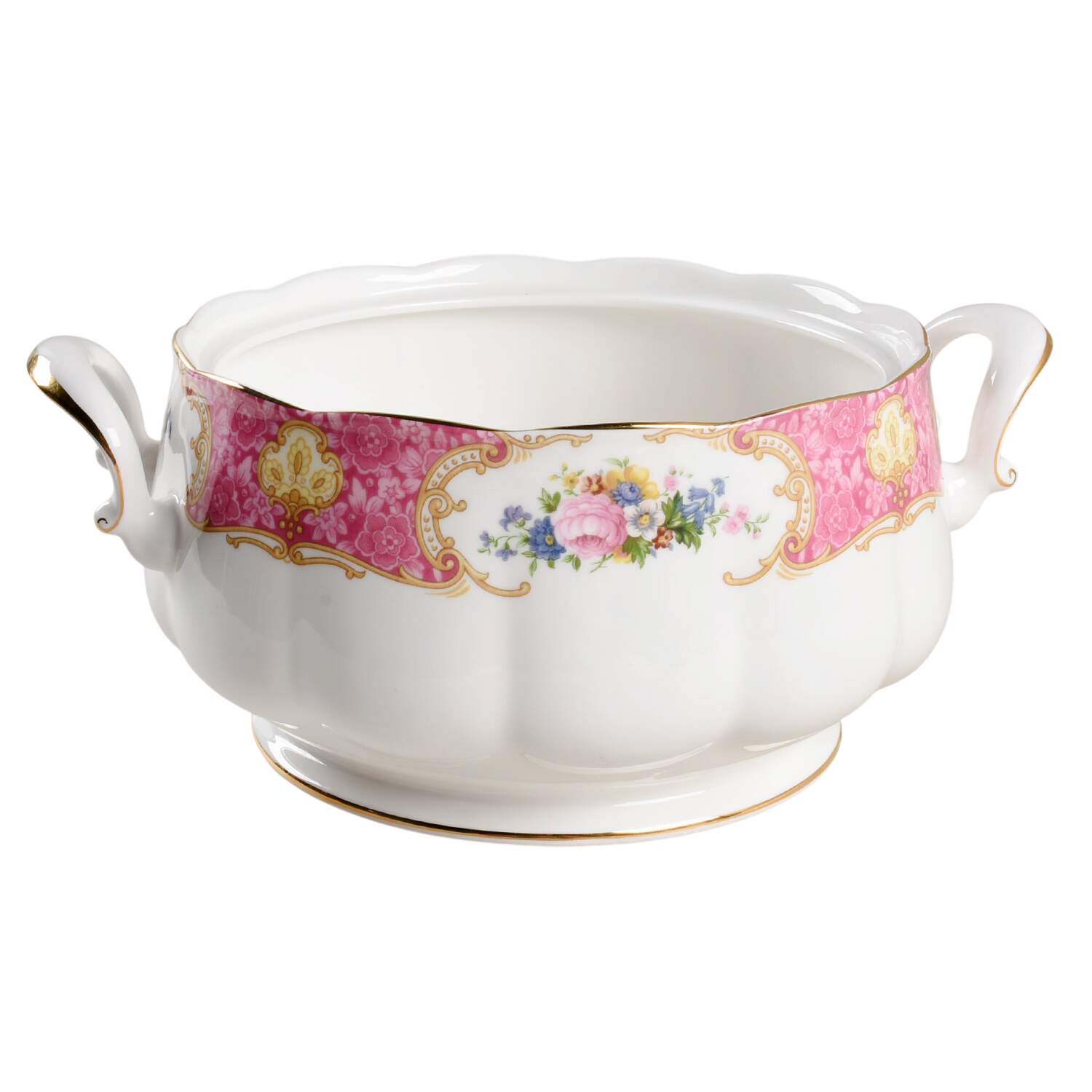 Lady Carlyle Tureen No Lid by Royal Albert-1