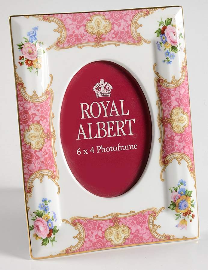 Lady Carlyle Frame-Holds 4" X 6" by Royal Albert-1