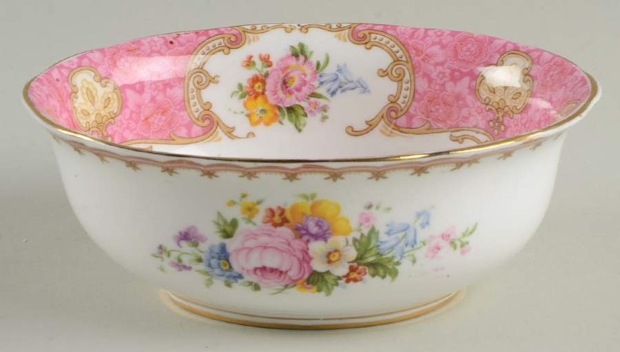 Lady Carlyle Open Sugar Bowl by Royal Albert-1