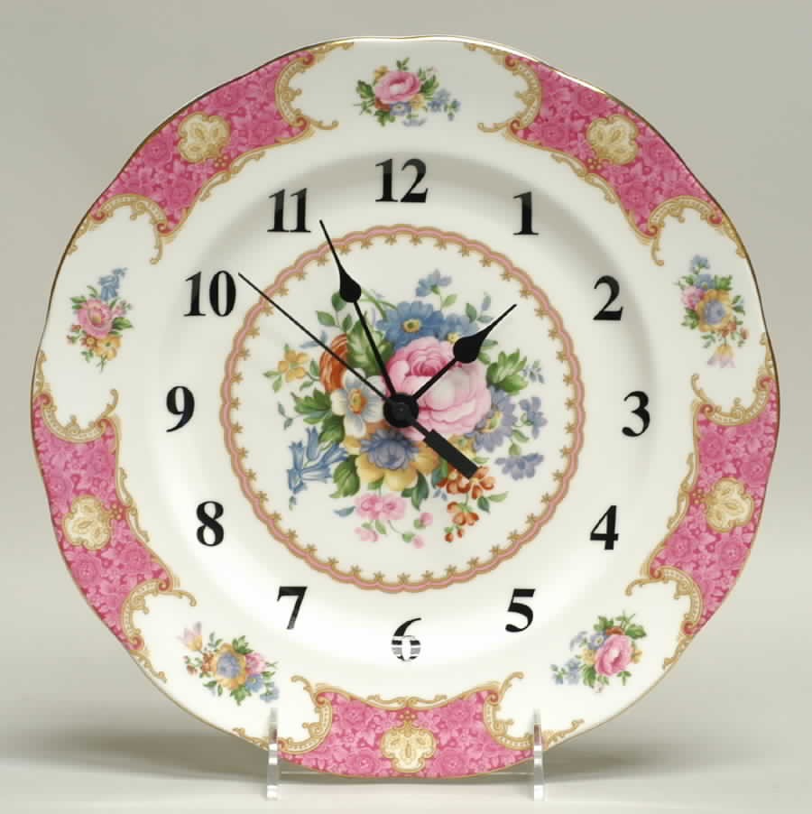 Lady Carlyle 1-2" depth  Clock Plate HC by Royal Albert-1