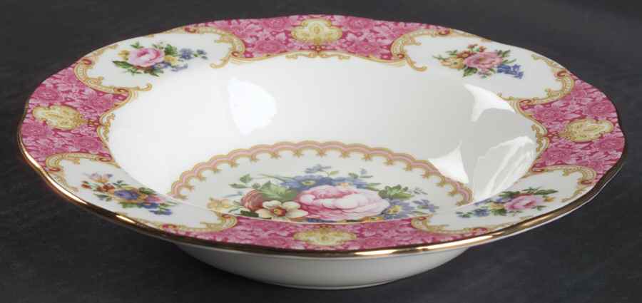 Lady Carlyle Rim Soup Bowl by Royal Albert-1