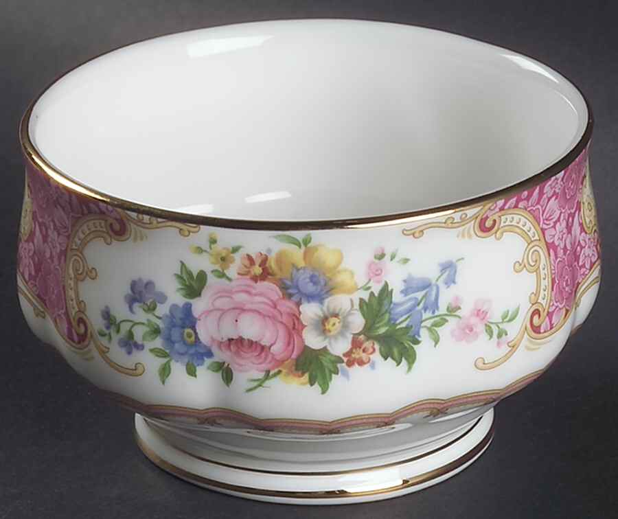 Lady Carlyle Open Sugar Bowl by Royal Albert-1