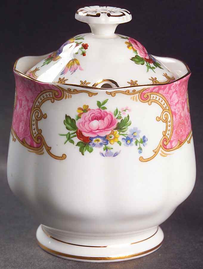 Lady Carlyle Marmalade & Lid by Royal Albert-1