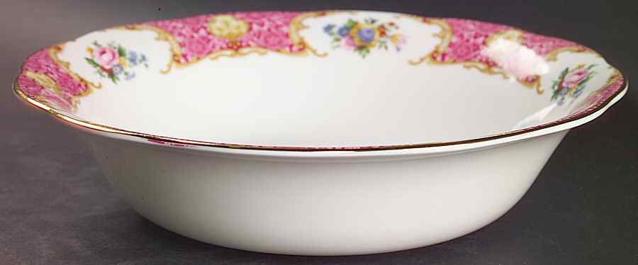 Lady Carlyle 9" Round Vegetable Bowl by Royal Albert-1