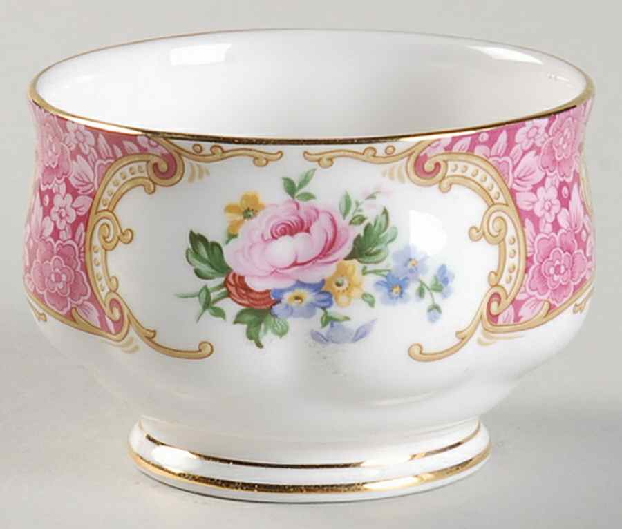 Lady Carlyle Mini Open Sugar Bowl by Royal Albert-1