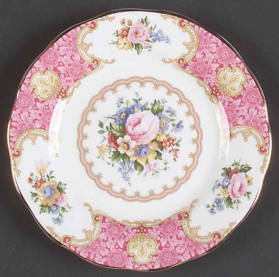 Lady Carlyle Bread & Butter Plate by Royal Albert-1