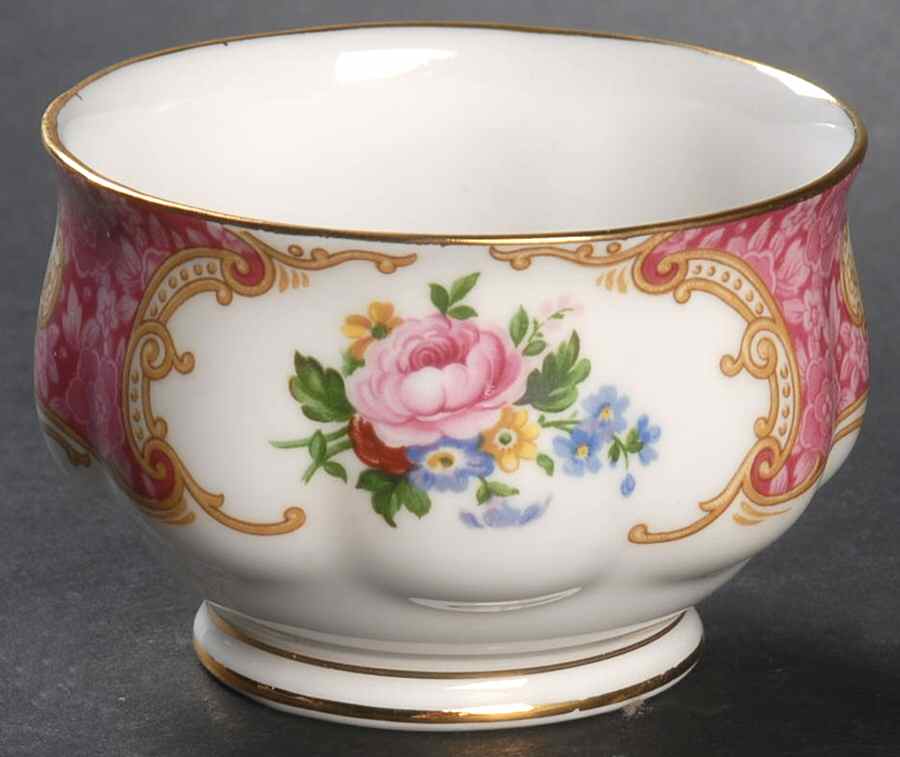 Lady Carlyle Mini Open Sugar Bowl by Royal Albert-1