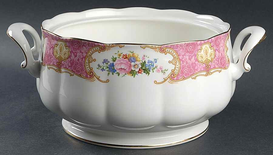 Lady Carlyle Tureen No Lid by Royal Albert-1