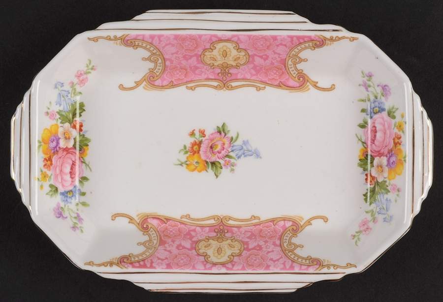 Lady Carlyle 7" Rectangular Sweet Meat by Royal Albert-1