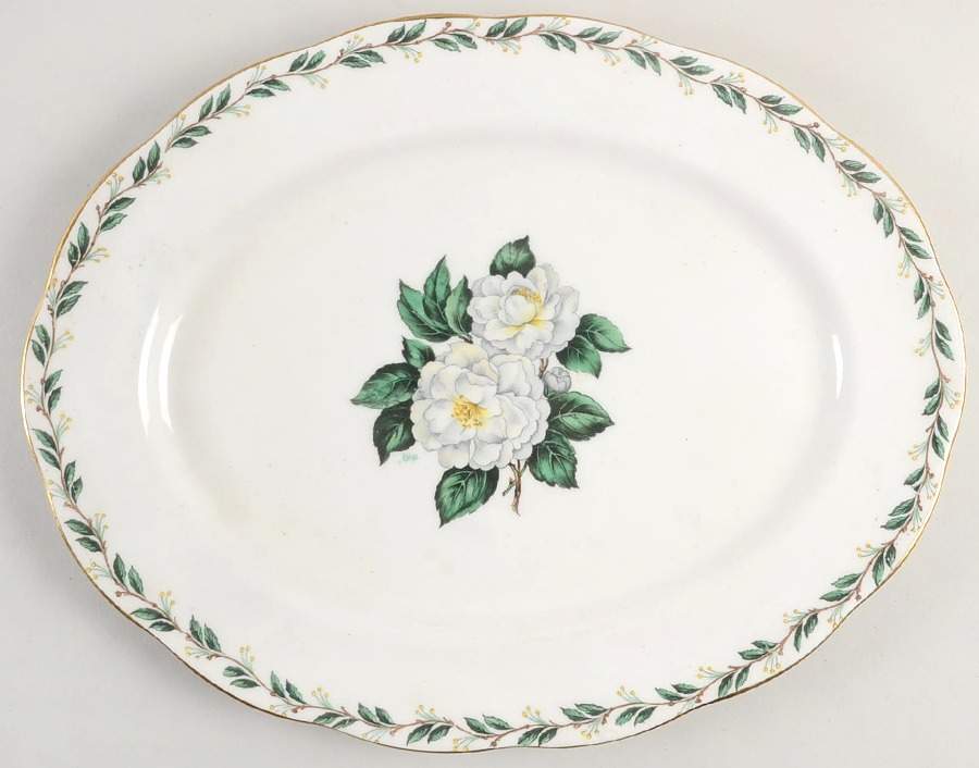 Lady Clare 15" Oval Serving Platter by Royal Albert-1