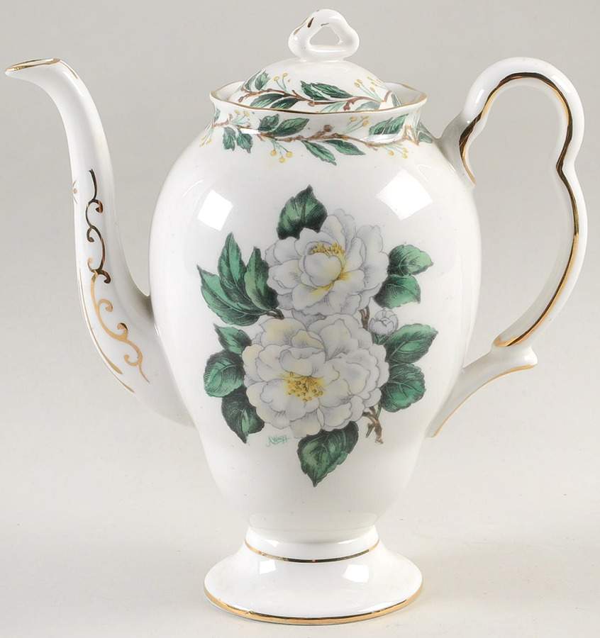 Lady Clare Mini Coffee Pot & Lid by Royal Albert-1