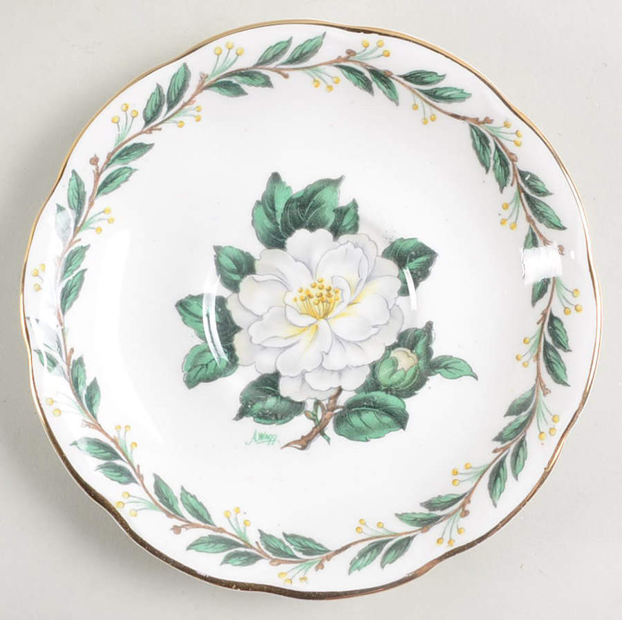 Lady Clare Saucer for Footed Cup by Royal Albert-1