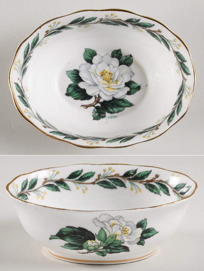 Lady Clare Mini Open Sugar Bowl by Royal Albert-1