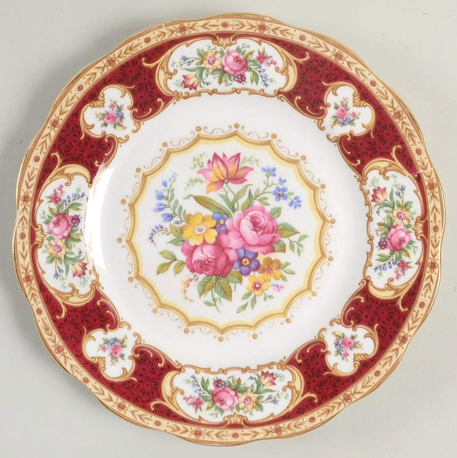 Lady Hamilton Salad Plate by Royal Albert-1