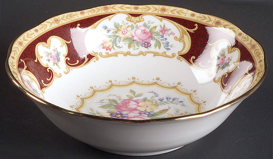 Lady Hamilton Coupe Cereal Bowl by Royal Albert-1