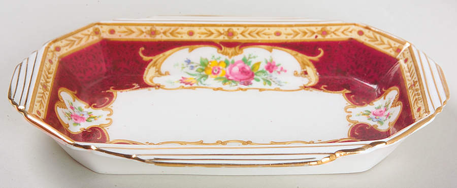 Lady Hamilton Rectangular Sweet Meat Dish by Royal Albert-1