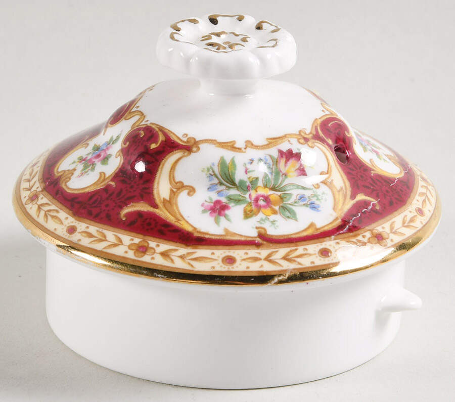 Lady Hamilton Lid for Teapot by Royal Albert-1