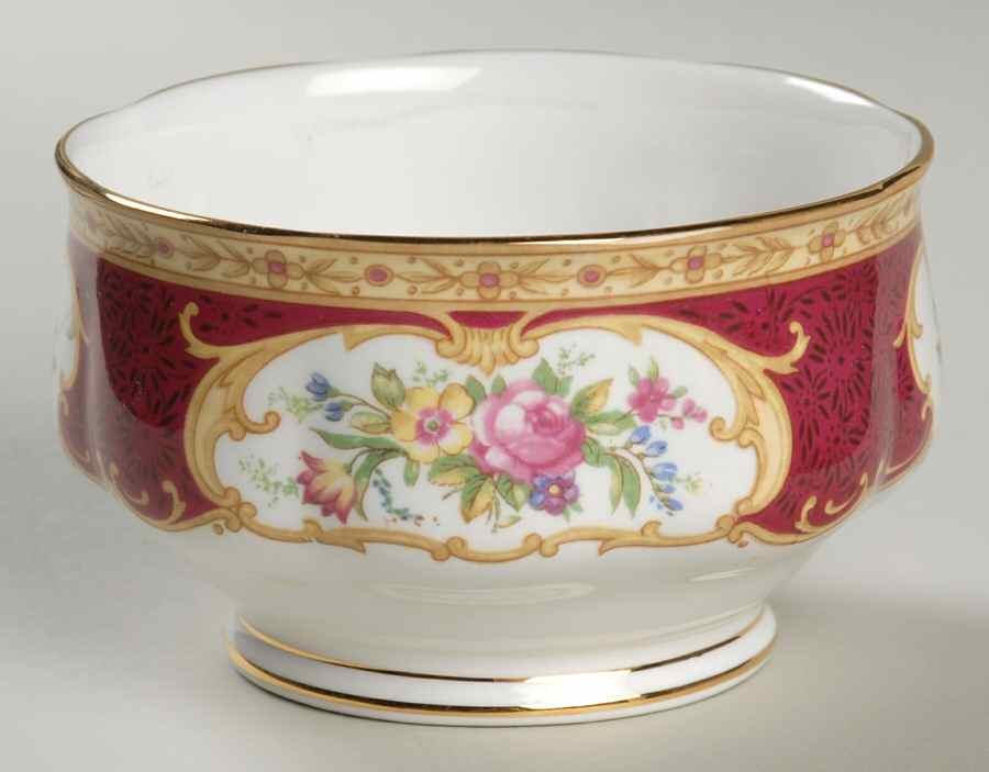 Lady Hamilton Open Sugar Bowl by Royal Albert-1