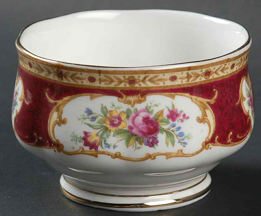 Lady Hamilton Mini Open Sugar Bowl by Royal Albert-1