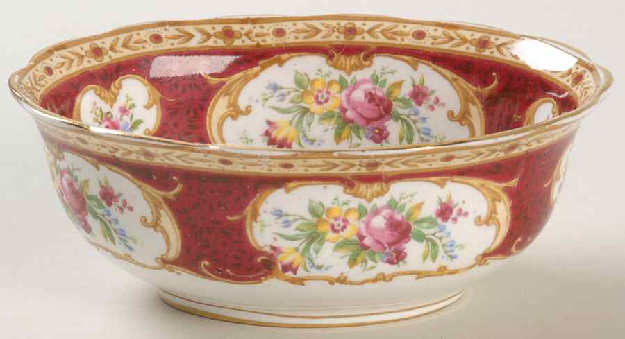 Lady Hamilton Open Sugar Bowl by Royal Albert-1