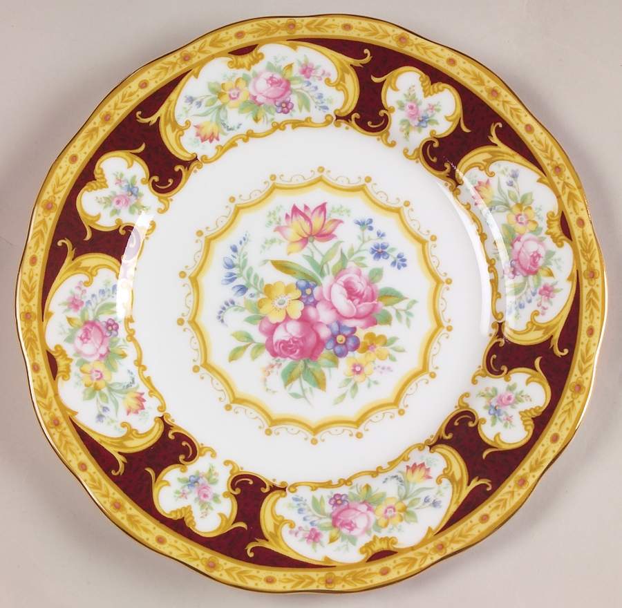 Lady Hamilton Dessert/Pie Plate by Royal Albert-1