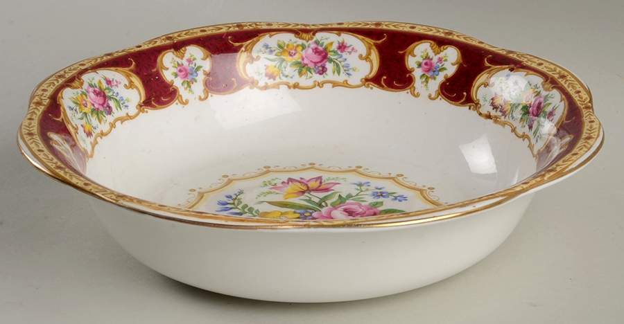 Lady Hamilton 9" Round Vegetable Bowl by Royal Albert-1