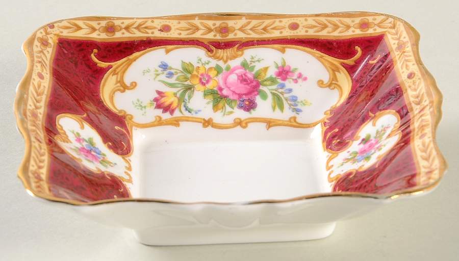 Lady Hamilton 4" Square Sweet Meat by Royal Albert-1