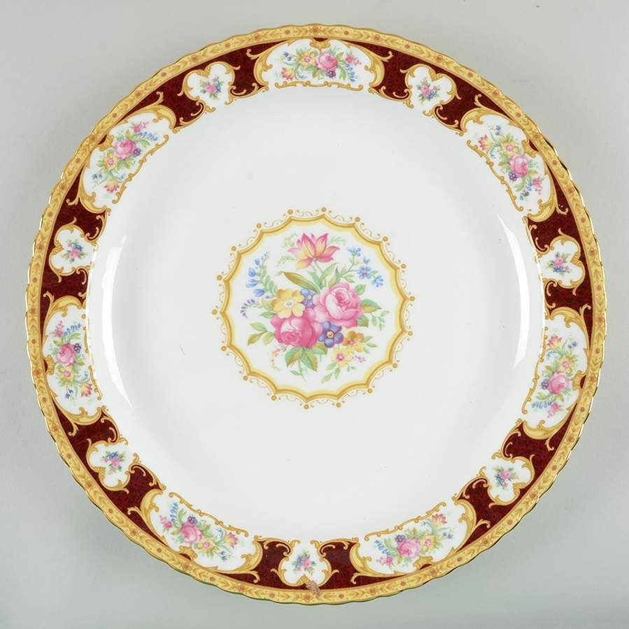 Lady Hamilton 13" Chop Plate (Round Platter) by Royal Albert-1