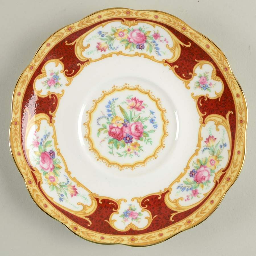 Lady Hamilton Underplate for Gravy Boat by Royal Albert-1