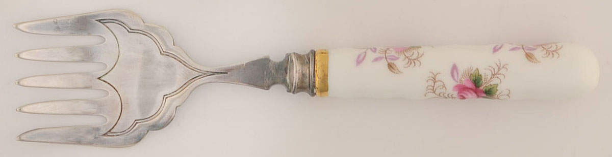 Lavender Rose Serving Fork by Royal Albert-1