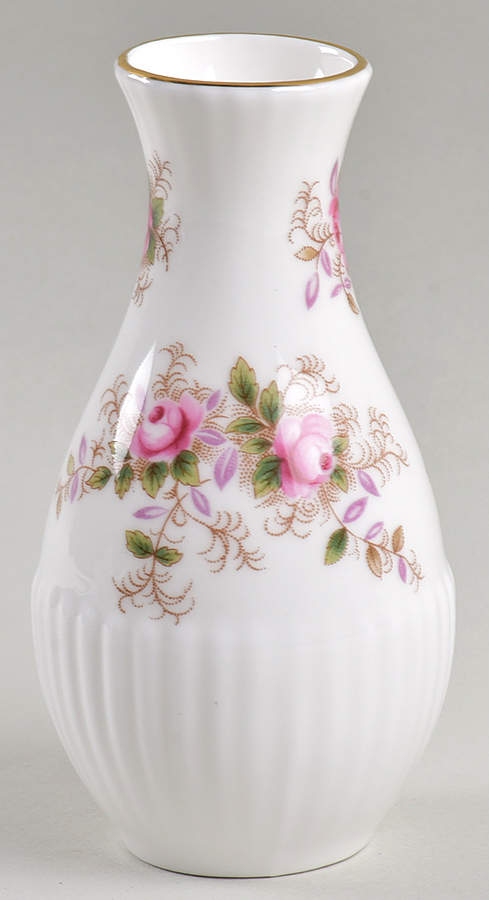 Lavender Rose 4" Bud Vase by Royal Albert-1