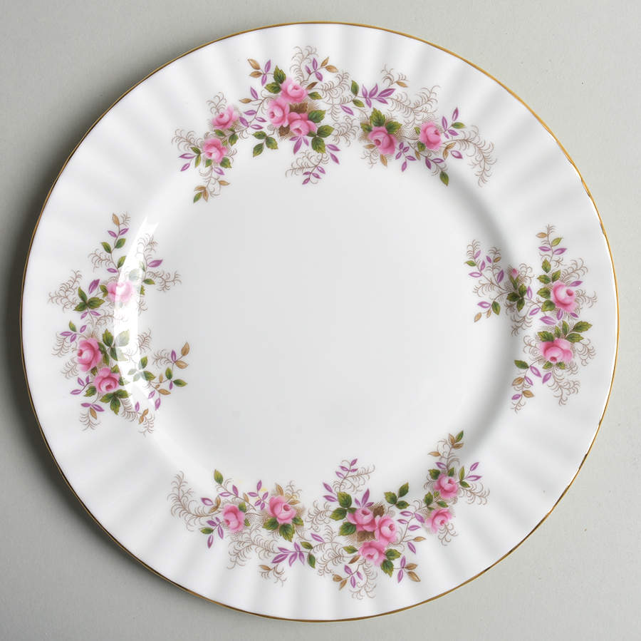 Lavender Rose Salad Plate by Royal Albert-1