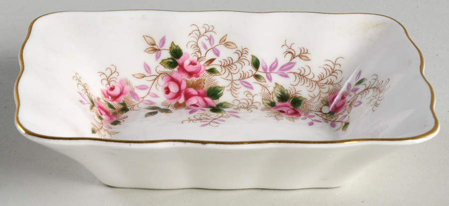 Lavender Rose Rectangular Sweet Meat Dish by Royal Albert-1