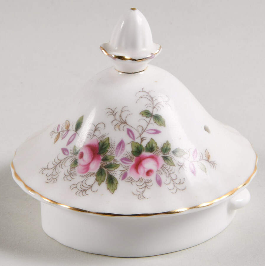 Lavender Rose Lid for Mini Teapot by Royal Albert-1
