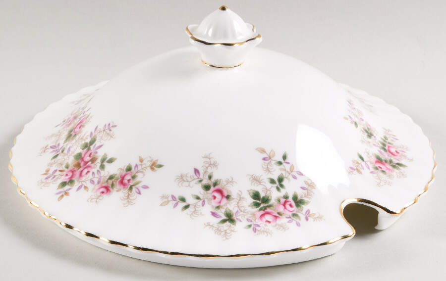 Lavender Rose Lid for Tureen by Royal Albert-1
