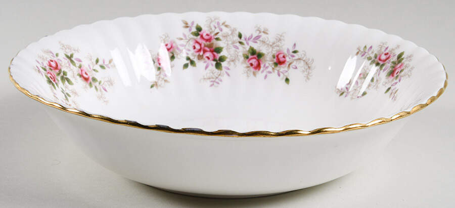 Lavender Rose 9" Round Vegetable Bowl by Royal Albert-1
